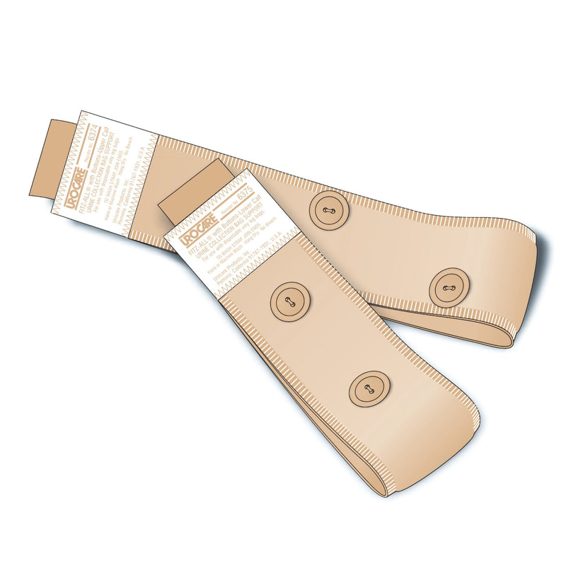Fitz-All Fabric Leg Straps with Buttons (Pack of 2) 