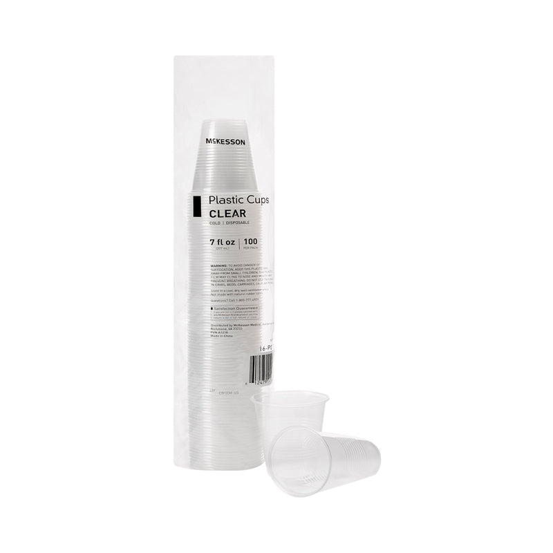 McKesson Polypropylene Drinking Cup, 7 oz., Clear (Case of 2000)