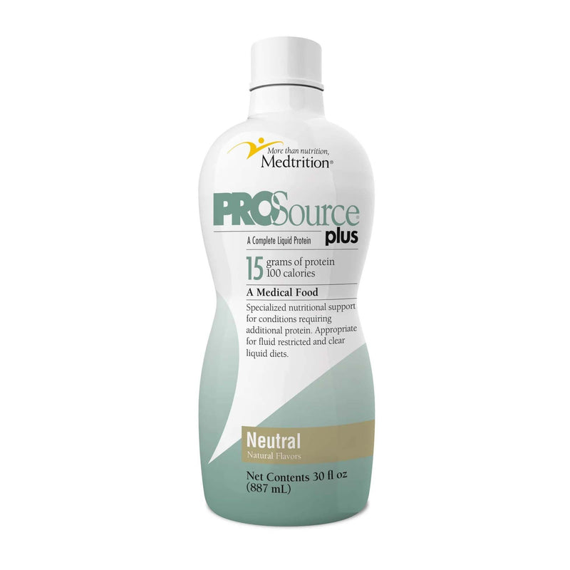 ProSource Plus Collagen and Whey Protein Formula, 32-ounce Bottle (Case of 4)