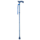 Mabis Healthcare Switch Sticks Folding Cane, Azure Blue, 32 to 37 Inch Height 