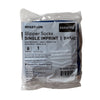 McKesson Slipper Socks, Single Tread, Bariatric, Extra Wide, Kingfisher Blue (Case of 48 Pairs)