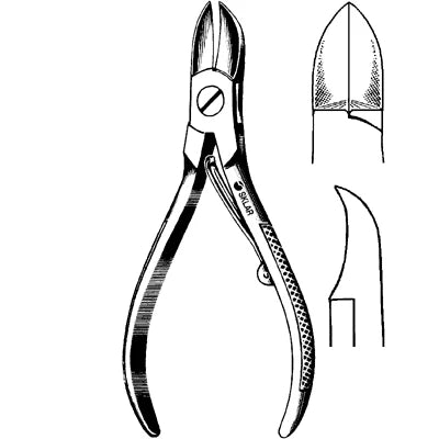 Sklar Nail Nipper - Folding Spring, 4-1/2" - 97-1146