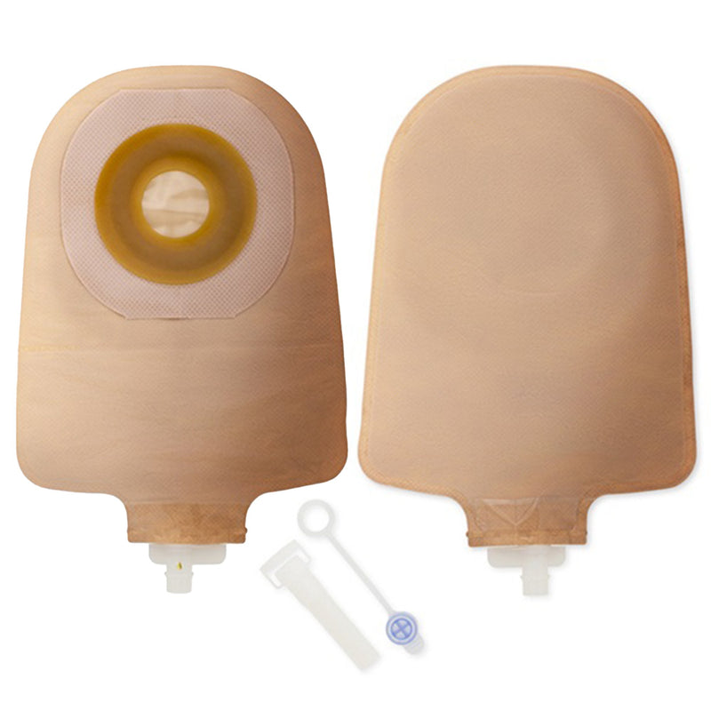 Premier 8467 One-Piece Transparent Urostomy Pouch, Pre-cut to Fit 19 mm Stomas (Box of 10)