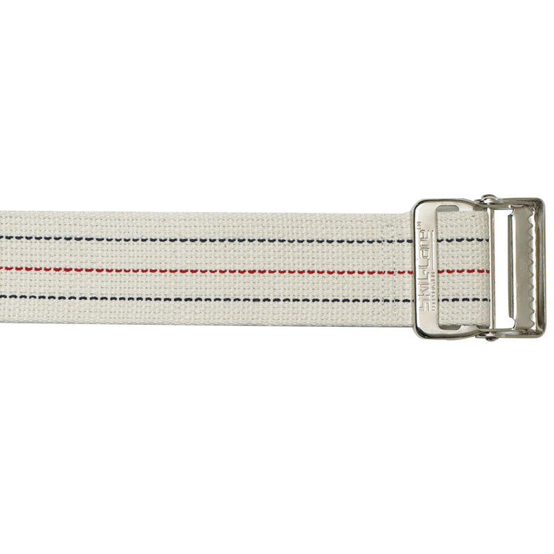 SkiL-Care Pinstripe Gait Belt with Metal Buckle, 60 Inch (Each)