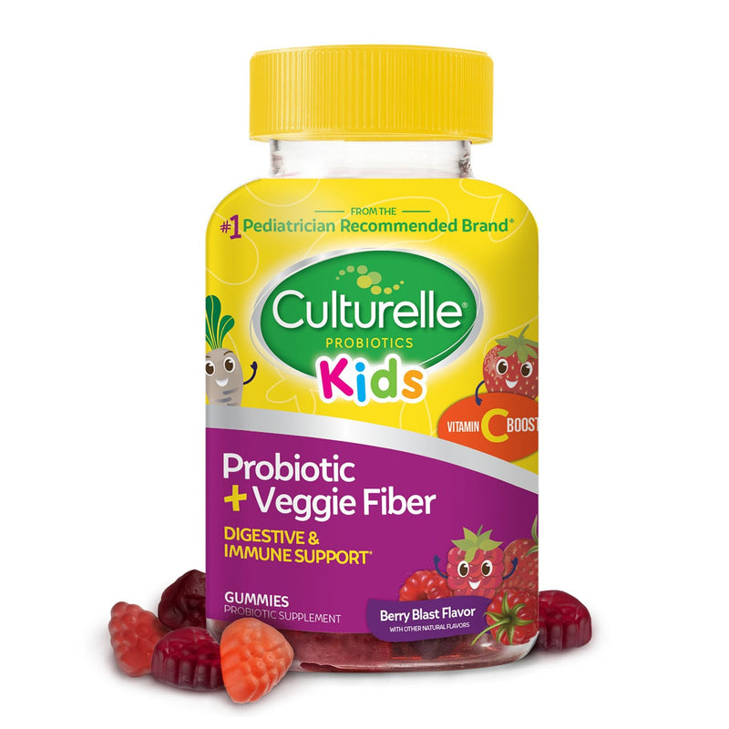 i-Health Inc Culturelle Kids Probiotic + Veggie Fiber Gummies (24/CS) 