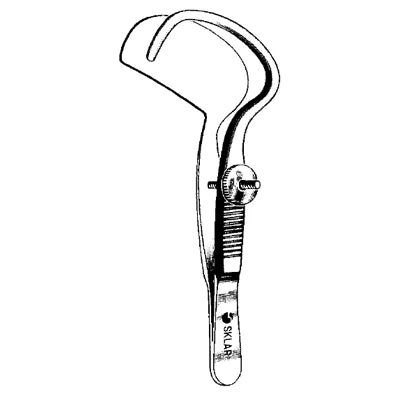 Sklar Snellen Entropium Forceps 3-1/2" - 66-1280