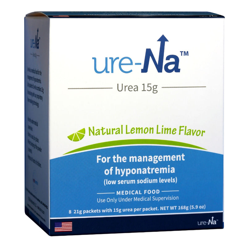 Ure-Na Lemon-Lime Medical Food for the Management of Hyponatremia (Carton of 8)
