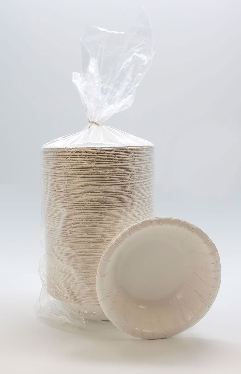 RJ Schinner Co Bowl Aspen 12 oz. Clay Coated Paper White Single Use (500/CS) 