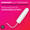Tampon U by Kotex Click Super Absorbency Plastic Applicator Individually Wrapped (Case of 192)