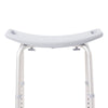 McKesson Aluminum Bath Bench Without Backrest, 15.5 – 19.5 Inch, Gray