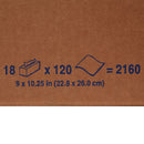 Kleenex 1-Ply Guest Towel Pop-Up Box, 120 per Box (Case of 18)