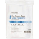 McKesson Zip Closure Bag, 12 x 12 in. (Case of 1000)