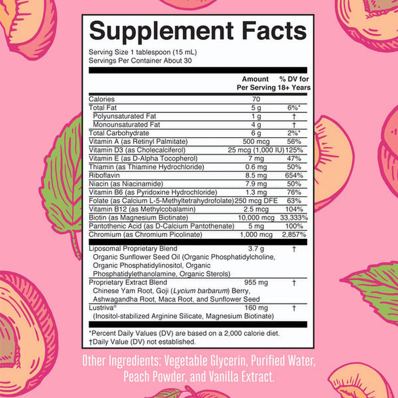 Mary Ruth's Women's Multivitamin + Liposomal for Hair Growth, 15.22-oz. Bottle