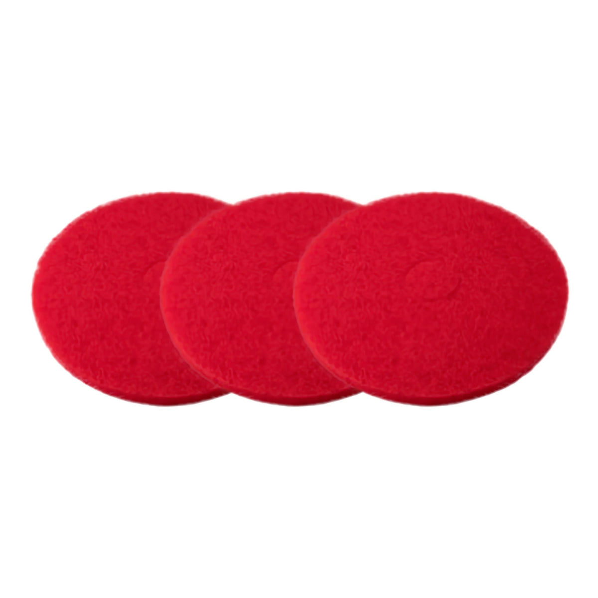 Hard Floor Buffing Pad Performance Plus 20 Inch Diameter Red Polyester Fiber (Case of 5)