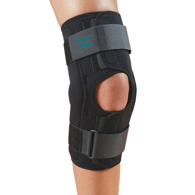 Knee Brace Knapp Large D-Ring / Hook and Loop Strap Closure 16 to 18 Inch Knee Circumference 12 Inch Length Left or Right Knee (Each)