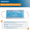 Procedure Mask McKesson Anti-fog Foam ASTM Level 3 Earloops One Size Fits Most (Case of 500)