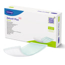 Zetuvit Plus Silicone Super Absorbent Dressing, 4 x 8 Inch (Box of 10)