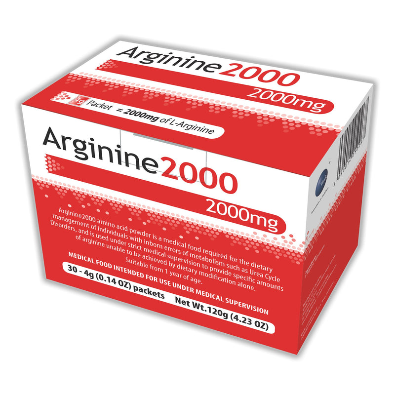 Arginine2000 Medical Food for Dietary Management of Inborn Errors of Metabolism (Case of 30)