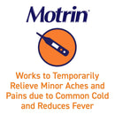 Motrin IB Ibuprofen Coated Caplets (Bottle of 100)