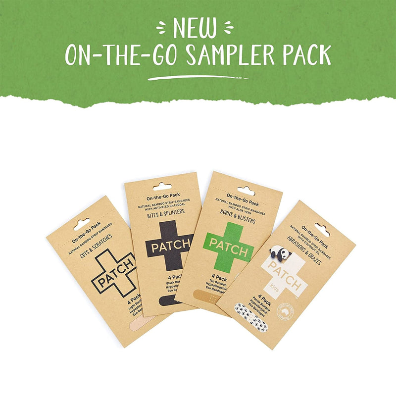 Patch On The Go Sample Pack Adhesive Strip, 3/4 x 3 Inch (100/CS)