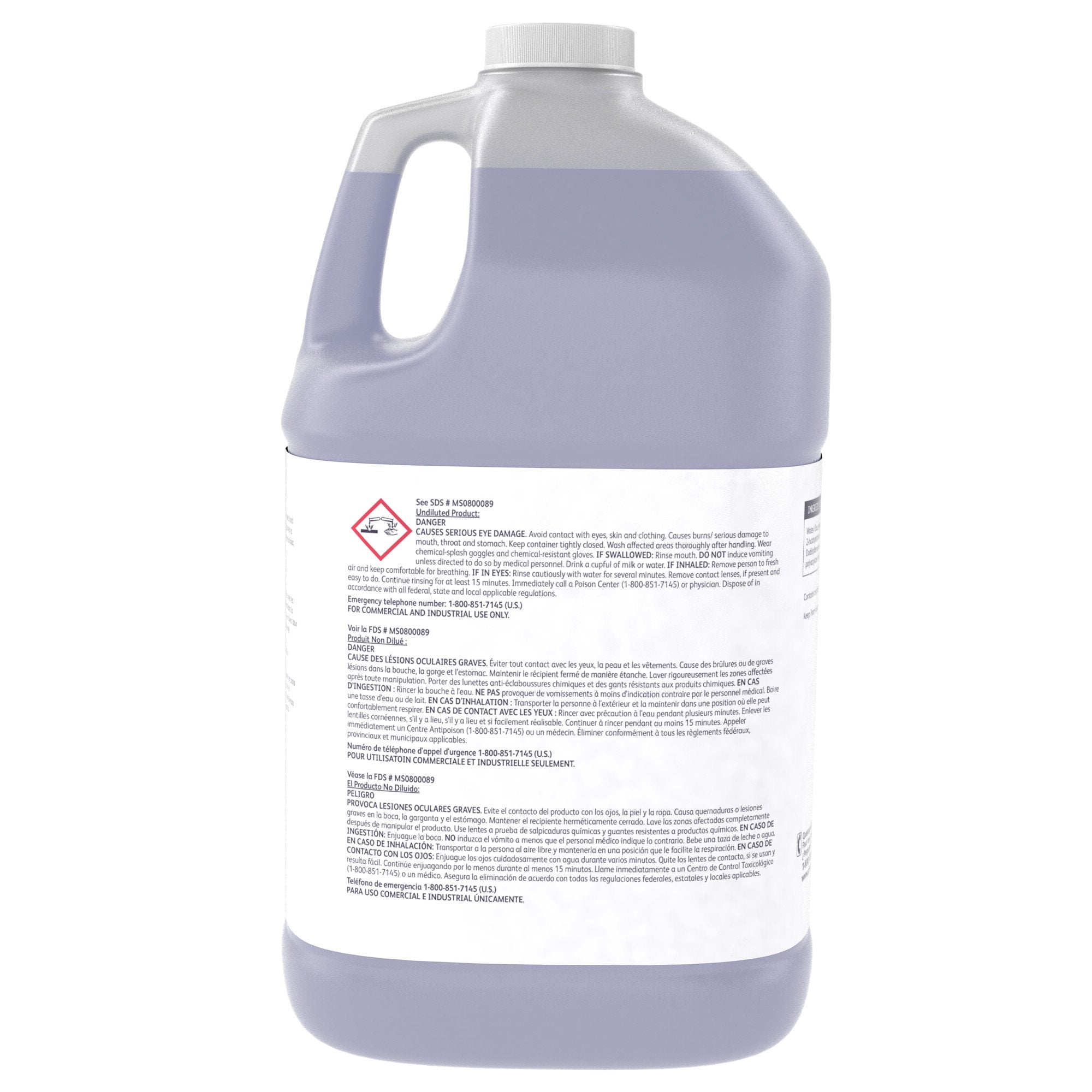 Diversey Laundry Detergent Diversey Clax Master 100 1 gal. Jug Liquid Unscented (4/CS) 