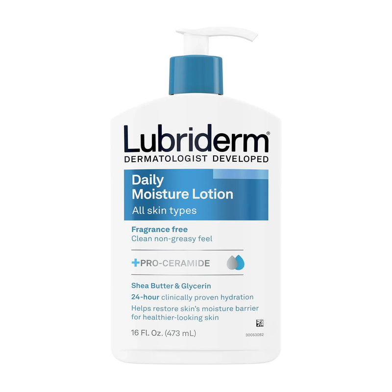Kenvue Brands LLC Lubriderm Daily Moisture Lotion, 16-ounce Pump Bottle (12/CS)