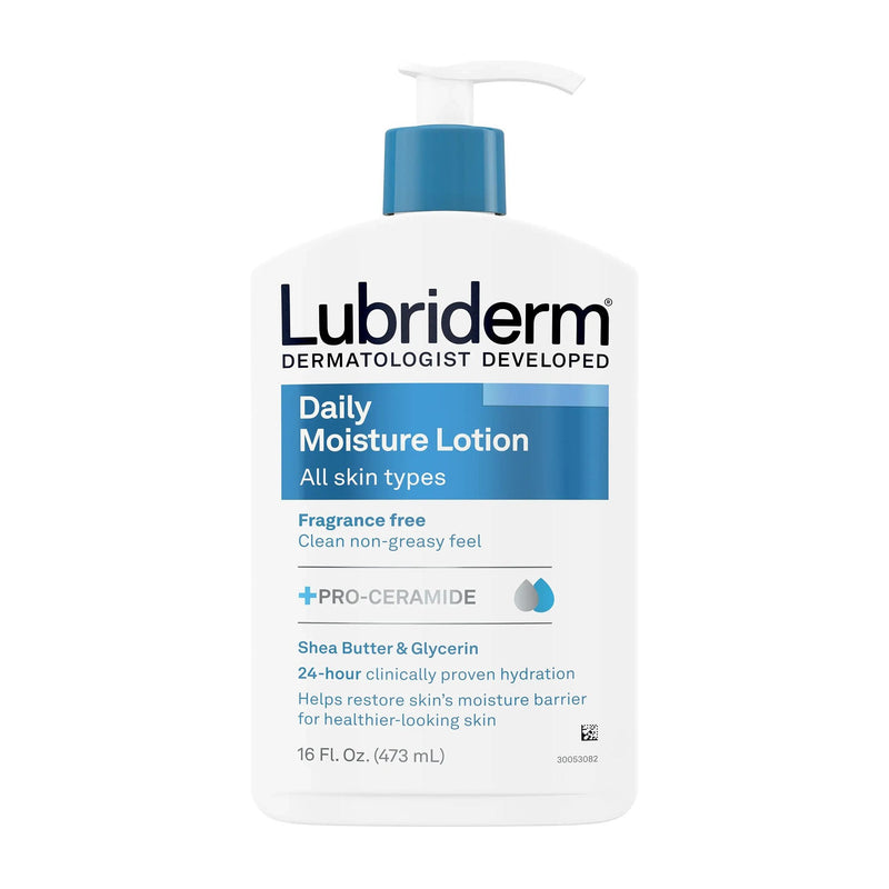 Kenvue Brands LLC Lubriderm Daily Moisture Lotion, 16-ounce Pump Bottle (12/CS) 