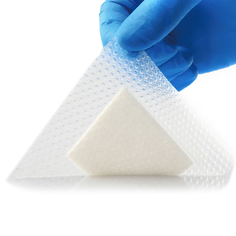 Super Absorbent Dressing ExcelSAP Square 4 X 4 Inch With Border Sterile (Box of 10)