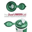 Surface Disinfectant Cleaner Sani-HP1 Germicidal Manual Pull Wipe 275 Count Canister NonSterile (Case of 3300)
