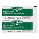 Curad MediPlast Corn, Callus & Wart Remover Pads (Box of 25)