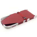 Ferno 12 Folding Emergency Stretcher - Maroon - folded
