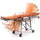 Ferno 28 Fernoflex Roll-In Chair Cot - Orange - level position