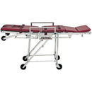 Ferno 28 Fernoflex Roll-In Chair Cot - Burgundy - level position