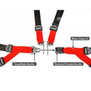 Ferno 417-3 Waist Harness Restraint Straps - Close-Up