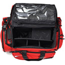 Ferno 5111 Professional Trauma / Air Management Kit III - Red open