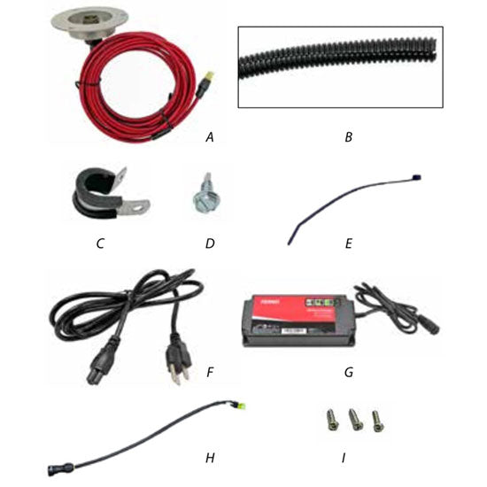 Ferno ICS AC with Floor Cup Kit - 056-7085