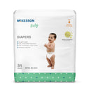 McKesson Brand McKesson Baby Diaper, Size 4 for Toddlers weighing 22 – 31 lbs. (4/CS) 