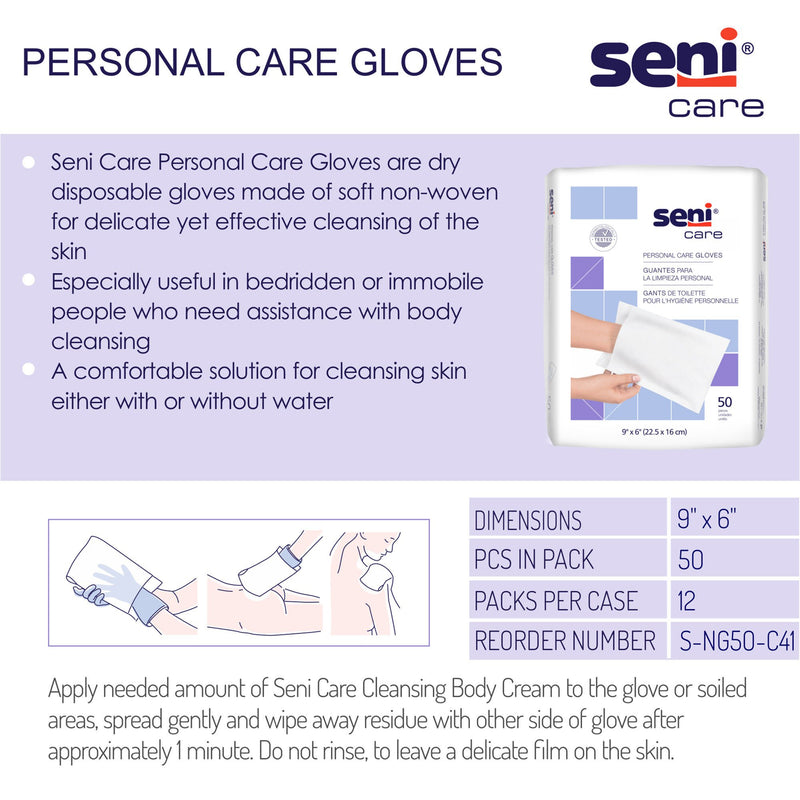 Seni Care Wash Glove (50/PK)