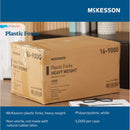 McKesson Polypropylene Fork, White (Case of 1000)