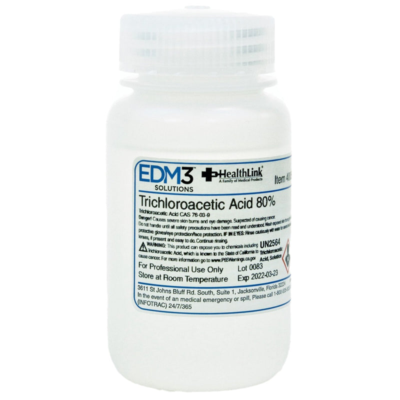 EDM 3 LLC Histology Reagent Trichloroacetic Acid Organic Acid 80% 4 oz. 