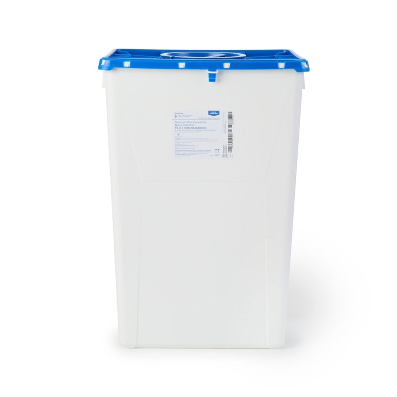 McKesson Prevent Pharmaceutical Waste Container, 18 Gallon Capacity (Case of 7) 