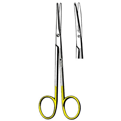 Sklar Edge TC Metzenbaum-Lahey Dissecting Scissors - 5-3/4", Curved, Sharp/Sharp - 16-1915 