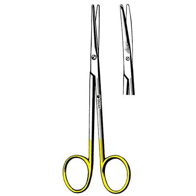 Sklar Edge TC Metzenbaum-Lahey Dissecting Scissors - 5-3/4", Curved, Sharp/Sharp - 16-1915