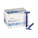 McKesson Twin-Blade Disposable Razor, Blue (Case of 100)