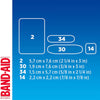 Band-Aid Adhesive Strip, Assorted Sizes (Case of 1920)