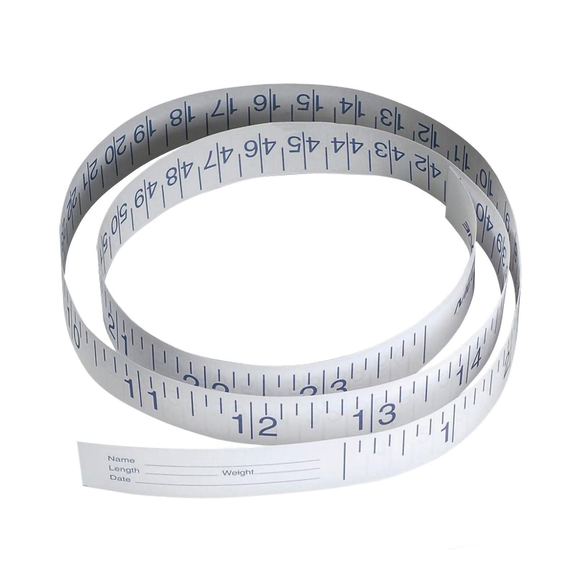 Medline Paper Measuring Tape, Measure up to 6 Feet (Case of 500)