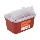 McKesson Prevent Multi-purpose Sharps Container, 1 Gallon, 10 x 5 x 7 Inch (Case of 24)