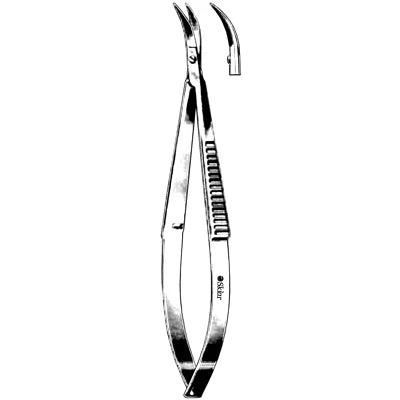 Sklar Castroviejo Corneal Scissors - Curved, Sharp - 64-2440