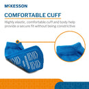 McKesson Slipper Socks, Single Tread, Youth Size, Light Blue (Case of 48 Pairs)