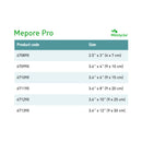 Mepore Pro White Adhesive Dressing, 3 x 4 inch (40/BX)